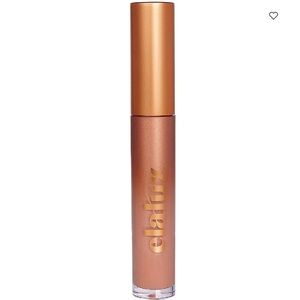 BNIB - REVOLVE x Elaluz oil-infused lip gloss Sparkly Y2K Caramelo Nude color